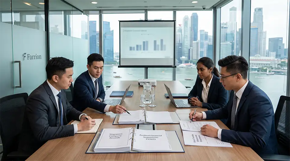 Due diligence before buying a Singapore company
